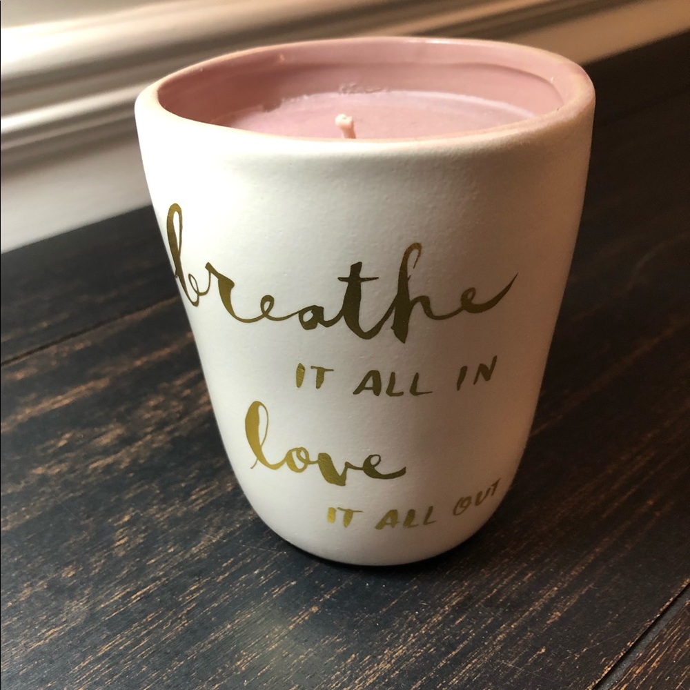 Anthropologie Vanilla Candle